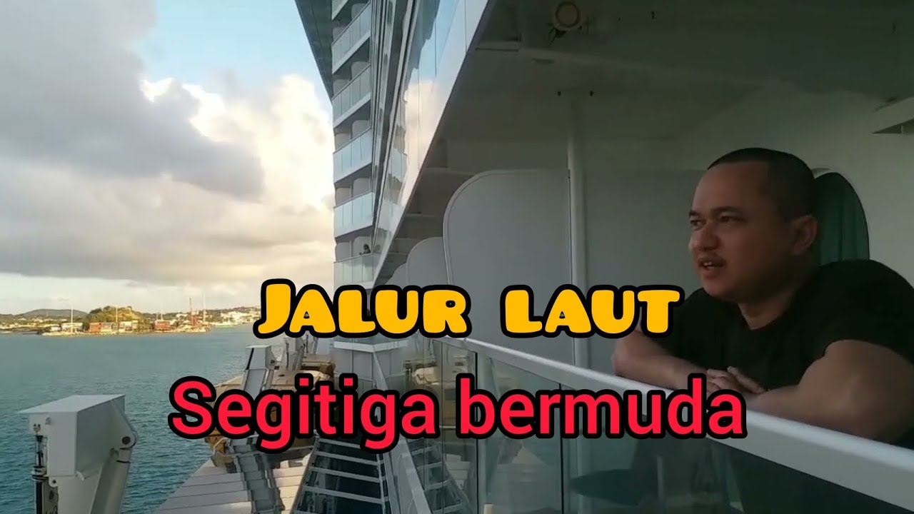 Perjalanan jalur laut segitiga bermuda menuju Newyork