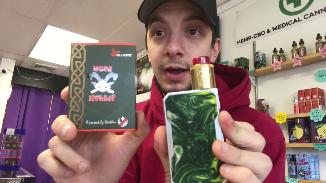 HellVape Dead Rabbit RDA !! I GIVEAWAY Vape Shop Review