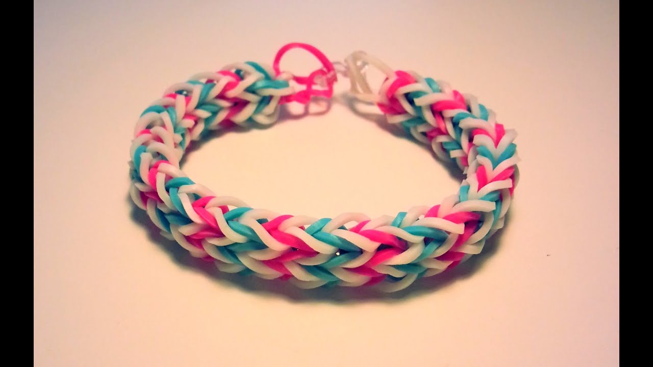 Comment faire un bracelet double avec des élastiques sans machine