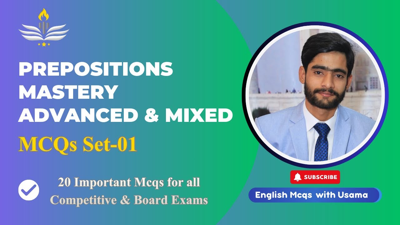 Preposition Correction MCQs with Explanation | Set 01 | English MCQs with Usama