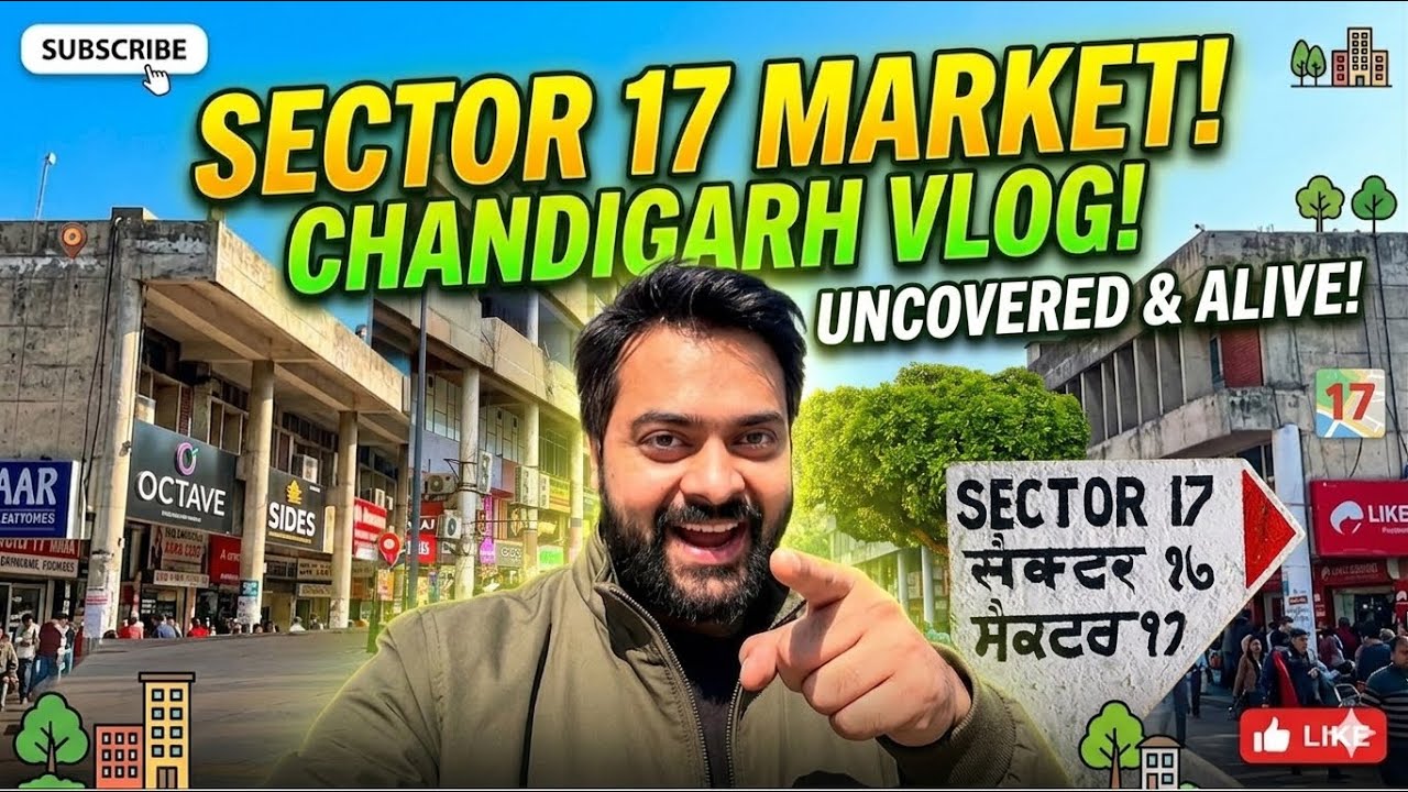 We travelled to Iskon Temple and Sector 17 Chandigarh Market @IamAnkitDadwal 🌸🙏🏼