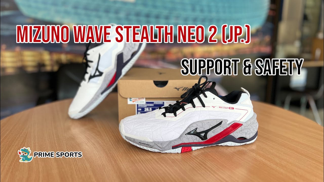 Mizuno Wave Stealth Neo2 (Jp.) ใครที่กำลังมองหารองเท้าที่ช่วยเซฟข้อเท้า กันพลิกและนุ่ม จัดเลย!