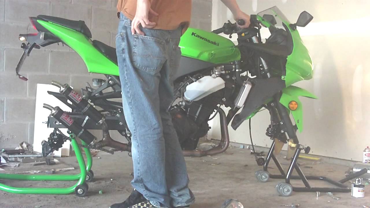 Ninja 250 Custom Exhaust HD