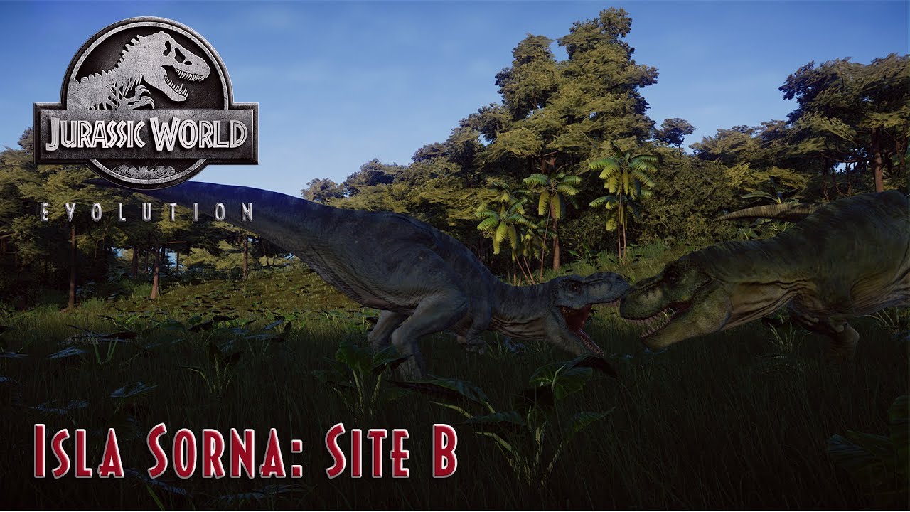 Jurassic World Evolution | Isla Sorna Site B | Sandbox Mode