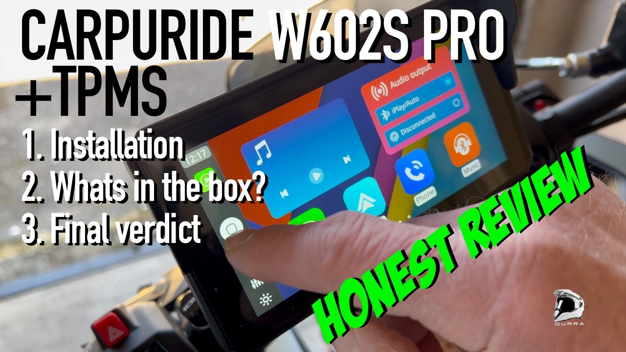 Carpuride W602S Pro + TPMS - Установка и обзор