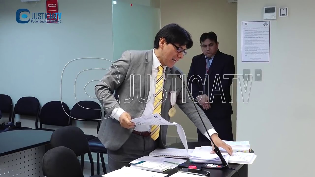 AUDIENCIA DE RECUSACIÓN CONTRA JUEZ FORMULADO POR INVESTIGADO HUMBERTO ABANTO VERASTEGUI