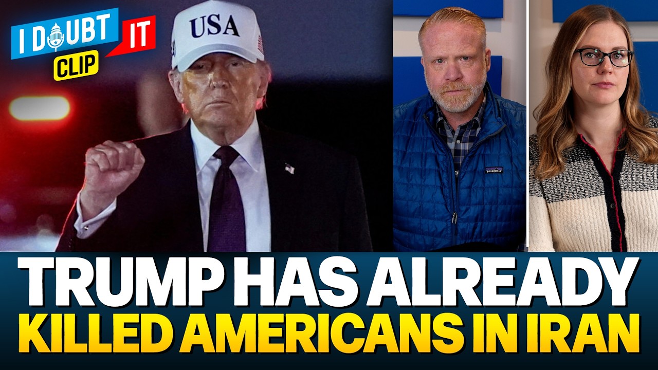 Trump IS Happy to Sacrifice YOUR FAMILY TO POINTLESS WAR WITH IRAN