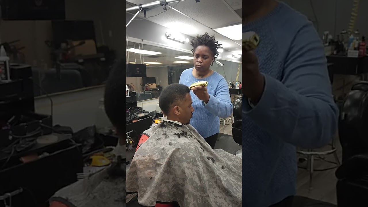 Fill video of one of my long time clients getting a haircut.  This video is also made into a short.