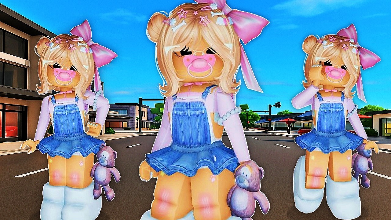 FIZ UMA SKIN BABY SUPER FOFA NO BROOKHAVEN!