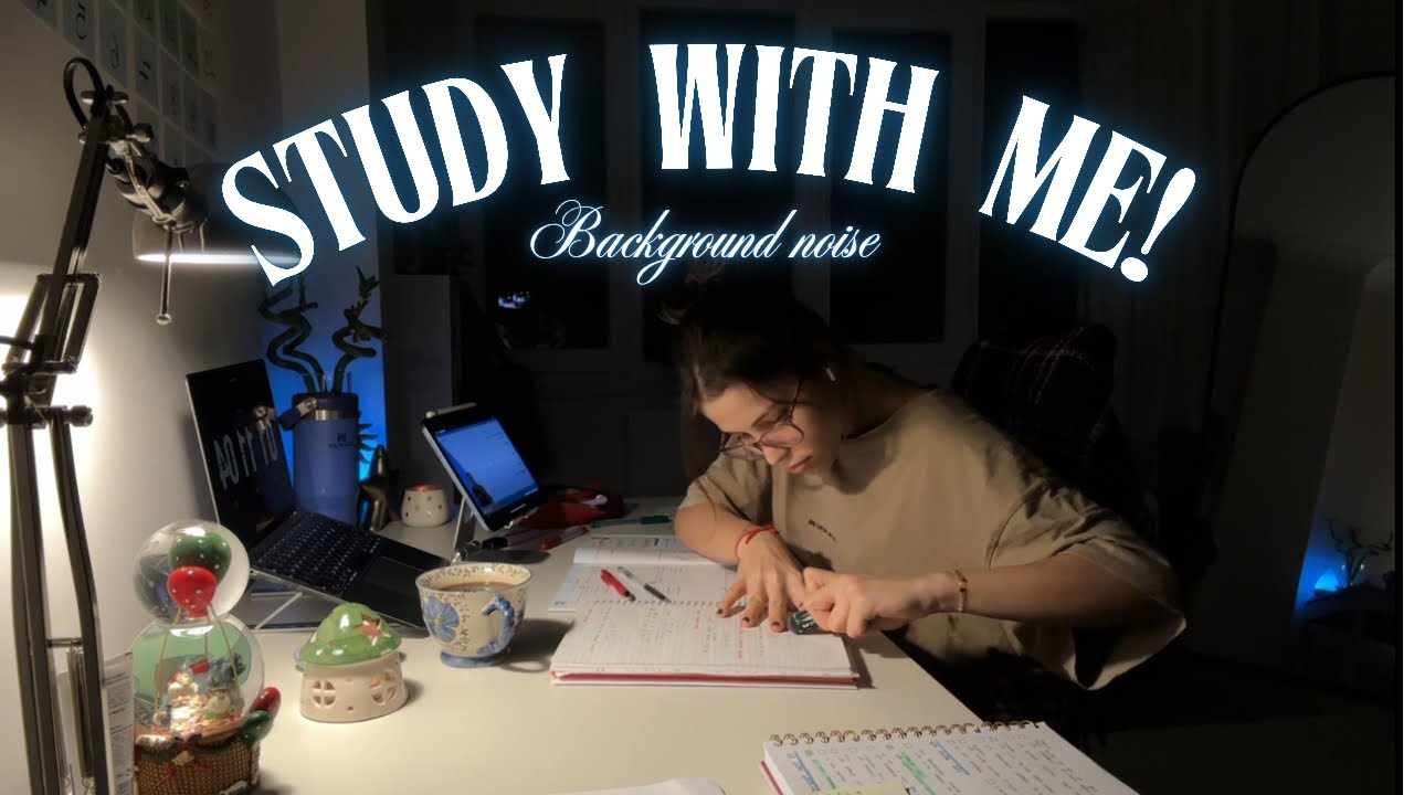 STUDY WITH ME ! 🌠 | 1.5 Saat Beraber Çalışalım 📄☕️💻✨ #study