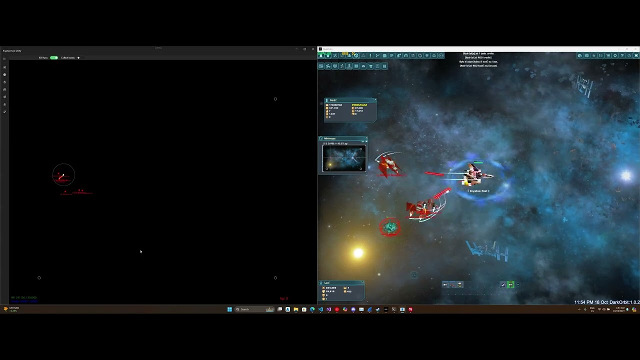 Darkorbit Unity Bot/Tool