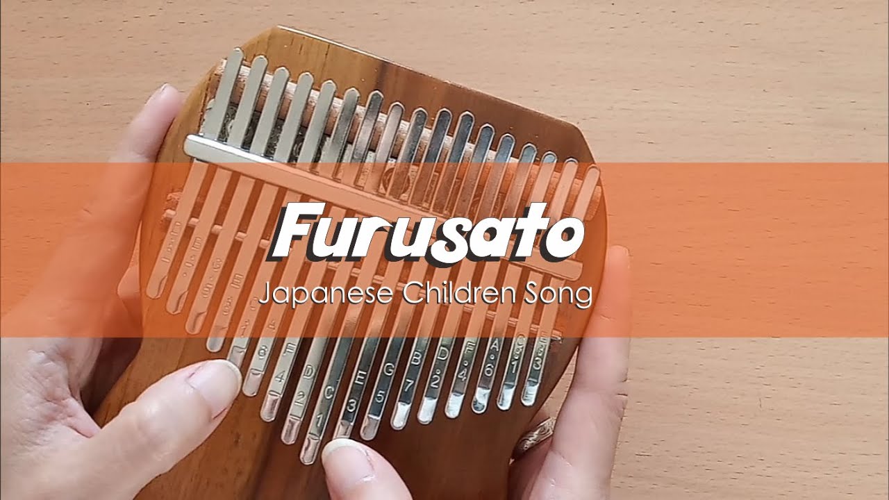 Furusato - Japanese Children's Song | Kalimba Cover With Number & Letter Notations