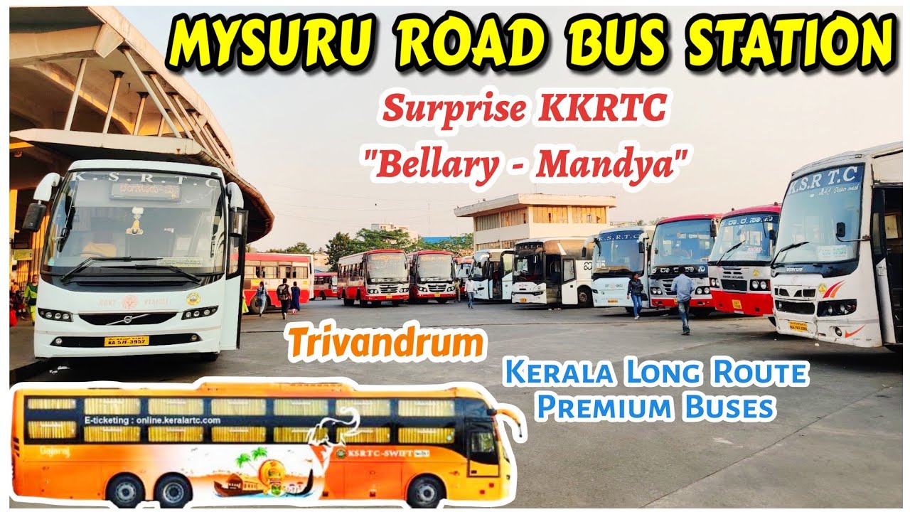 MCTC Bus Stand🔥Long Riders - Kerala | Trivandrum, Pala, Kozhikode etc #bus #ksrtc #bs6 #driving #goa