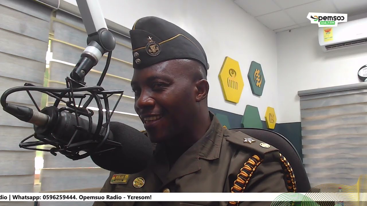 Kofi Boakye engages Kumasi Central Prison Officers on 