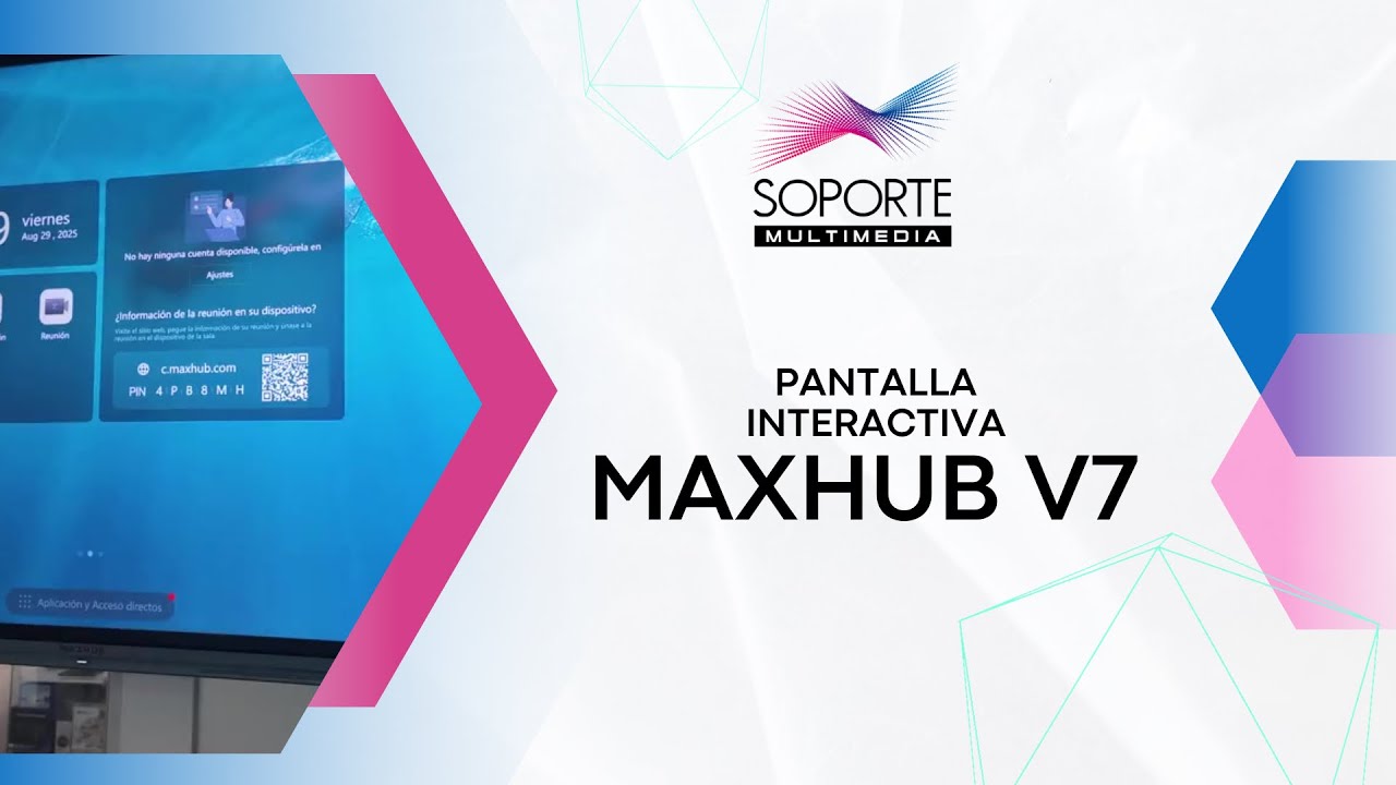 MAX HUB Pantalla interactiva / Videoconferencia Todo En Uno XBoard V7 Series 65″ y 75