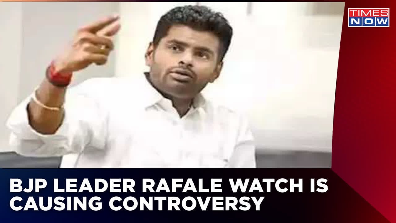 DMK Leader Questions BJP Leader's Pricey Rafale Watch | BJP Leader Responds | Latest News