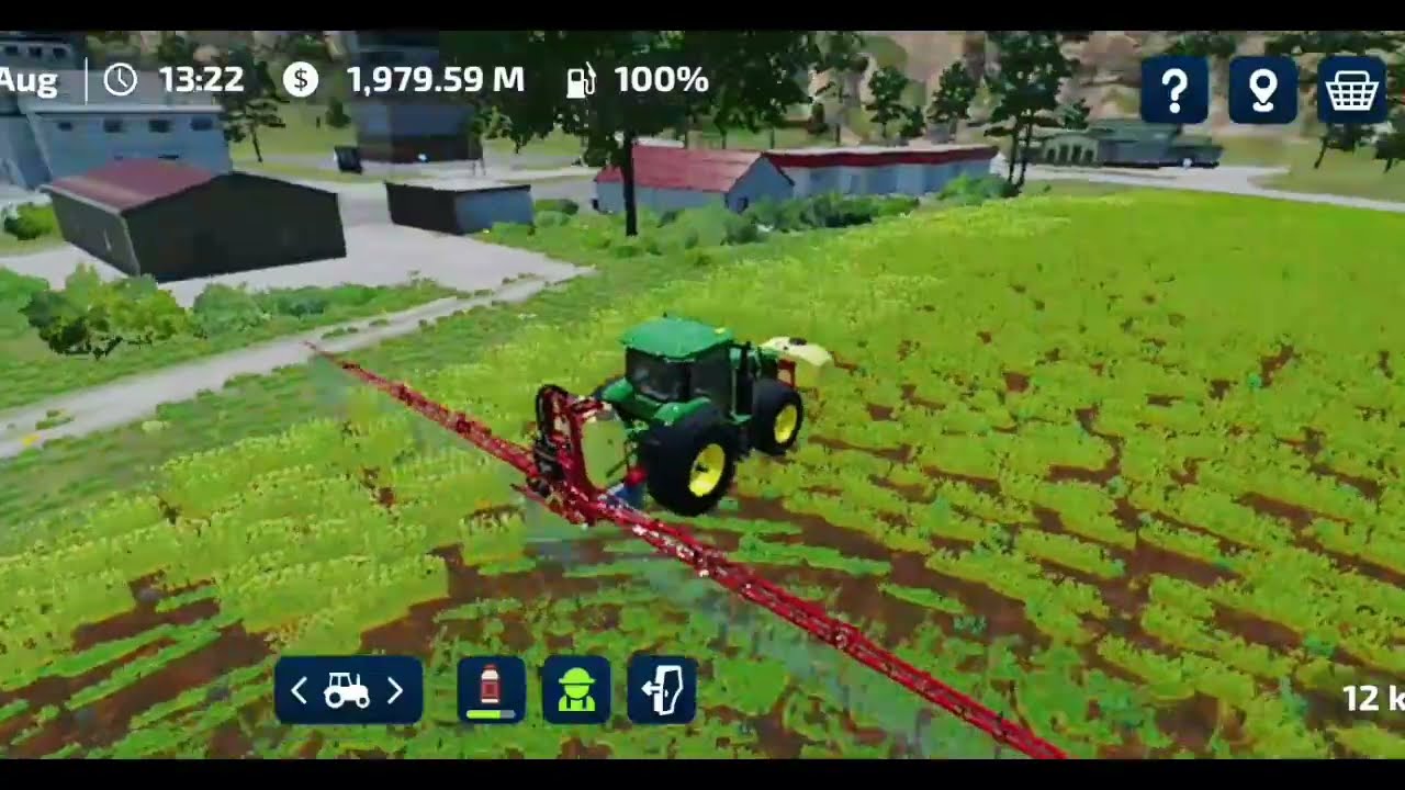 Farming Simulator 23 Gameplay | Tractor Harvesting & Selling Crops | FS23 Realistic Farming