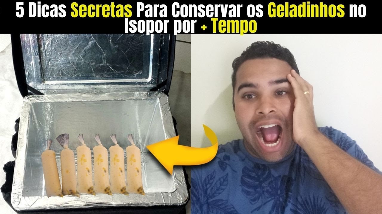 5 DICAS SECRETAS Para Conservar os Geladinhos no Isopor por Mais Tempo !