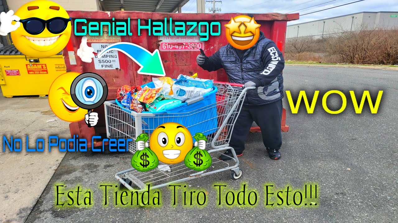 Nos Fuimos De Compras A Los Dumpsters !!