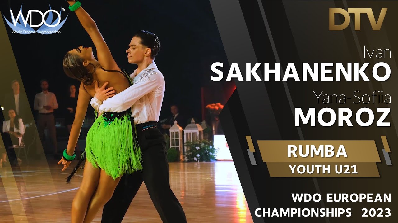 # Rumba | Sakhanenko Ivan & Moroz Yana-Sofiia | U21 | WDO European Championships 2023