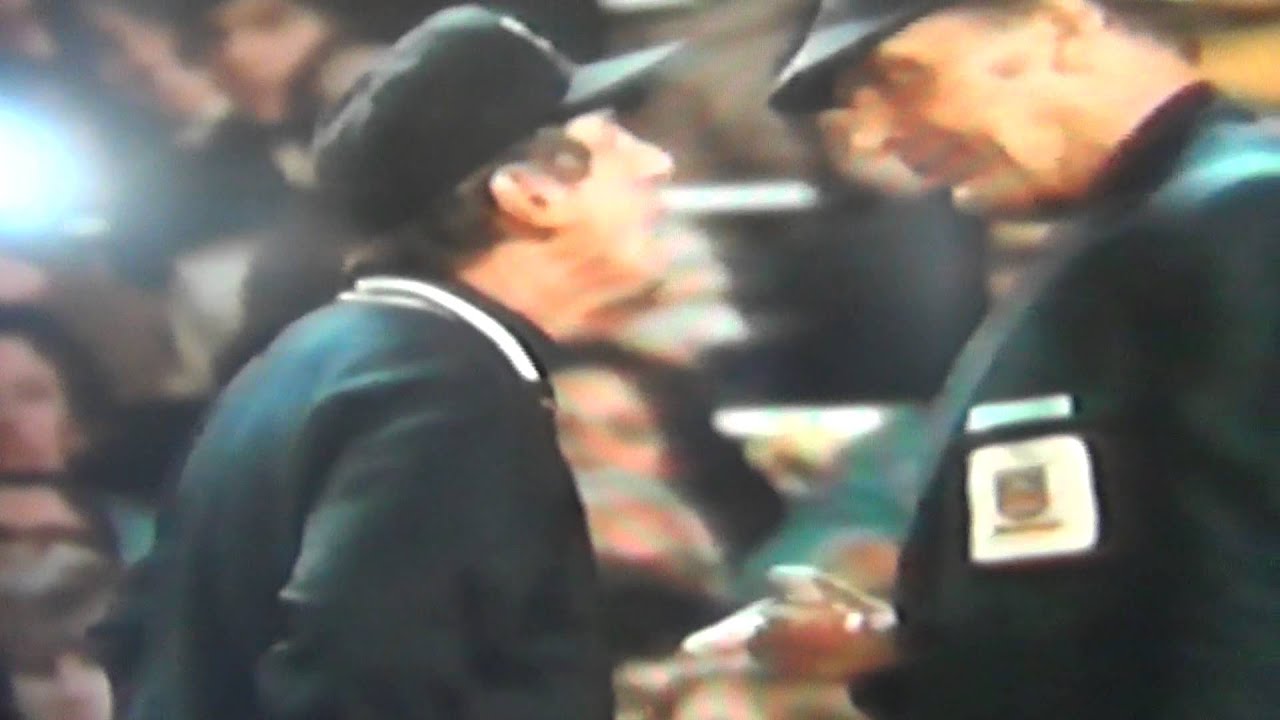 Billy Martin Argues With Umpire! 
