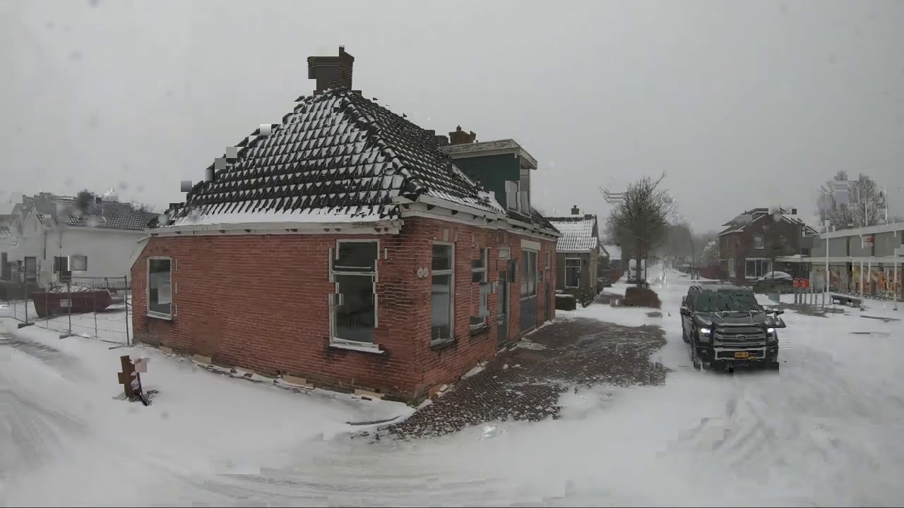 6 - Door weer, wind en... sneeuw!