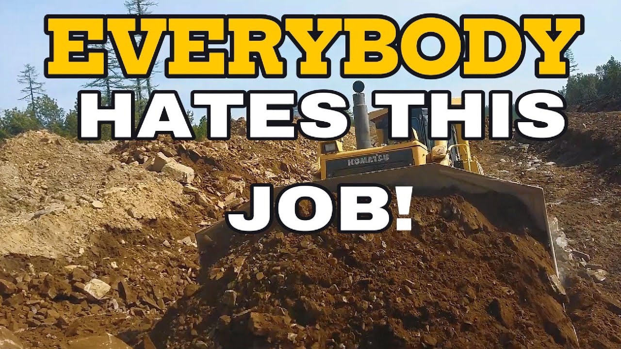 Testing Bulldozer Performance on Rocky Ground