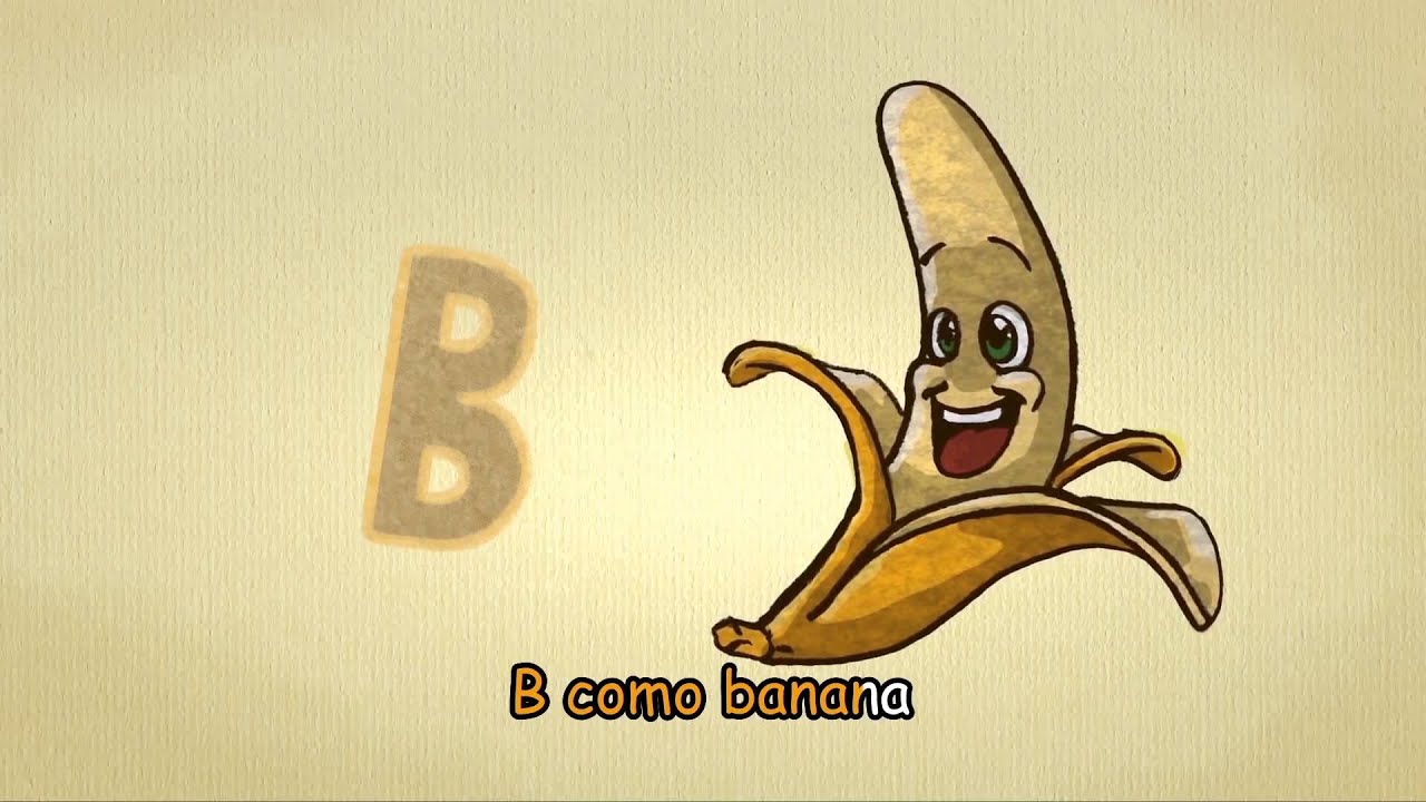 El ABECEDARIO espa&ntilde;ol para ni&ntilde;os | La letra B Cancion | canciones infantiles