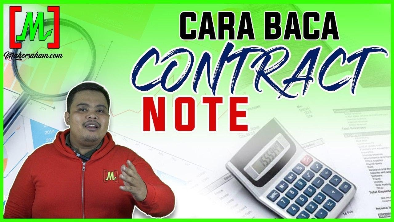 Cara Kira Untung Dengan Mudah  Menggunakan Contract Note | Saham Bursa Malaysia | Main Saham