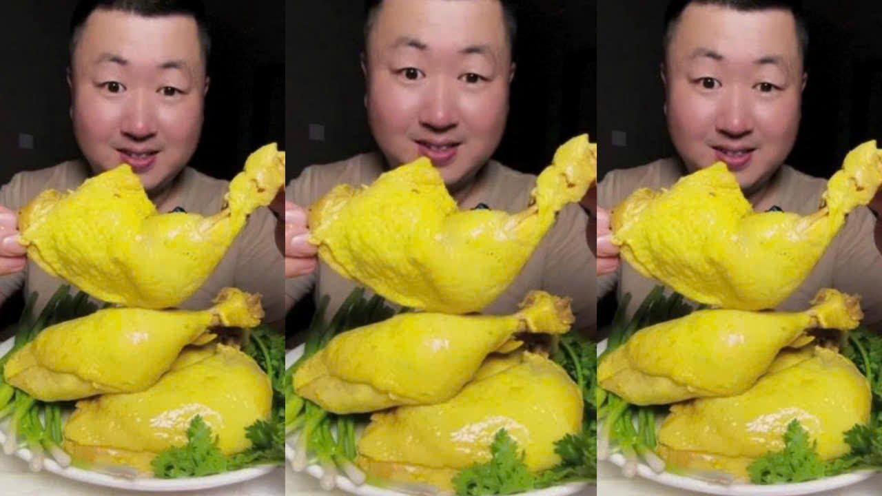 Mukbang Yang Zai Food | Eating Big Chicken Thighs, Eating Big Pieces of Meat Is Too Addictive