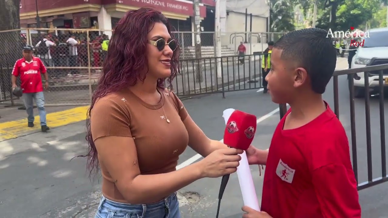 🔴🎥 Los hinchas de @AmericadeCaliOficial ya viven la previa en el Pascual Guerrero vs Tolima. 