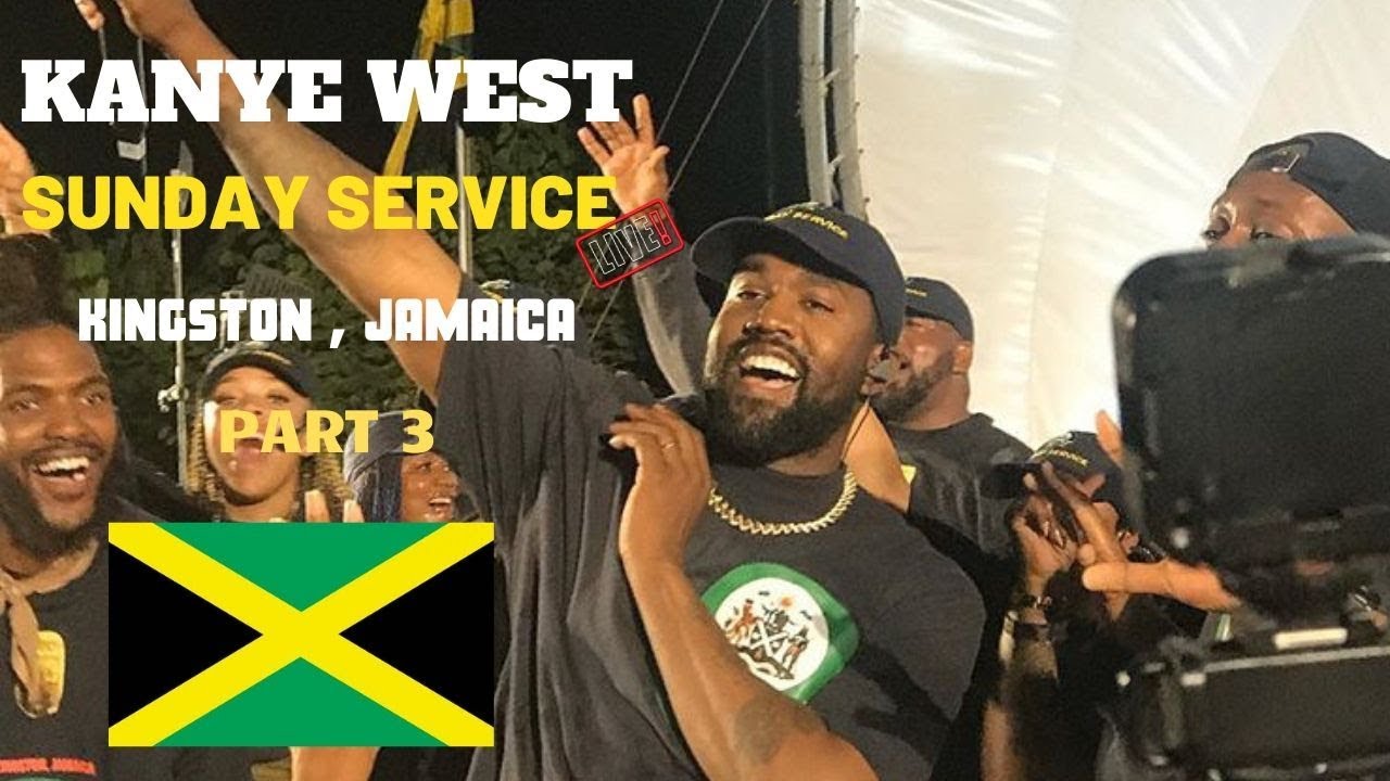 Kanye West Sunday Service Kingston Jamaica Emancipation Park Part 3  Vlog #189