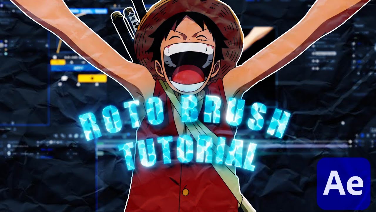 easy rotobrush amv tutorial - adobe after effects tutorial