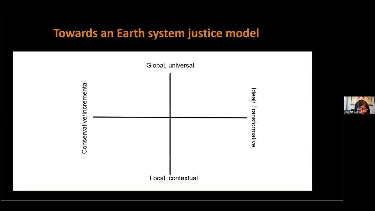 IHE Delft 💧 Alumni Online Seminar From Climate Justice to Sharing Our Earth by Joyeeta Gupta