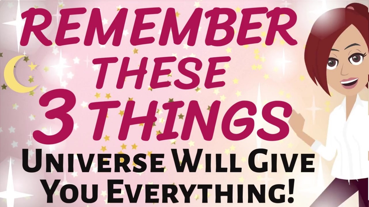 Abraham Hicks 🌠 REMEMBER THESE THREE THINGS ~ AND UNIVERSE WILL GIVE YOU EVERYTHING! 🎉🌟🤗 LOA