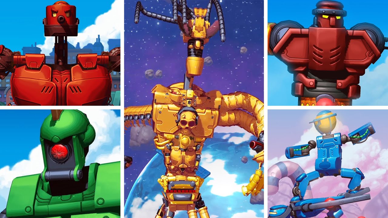 All Bosses and Ending | Mechstermination Force (PC)
