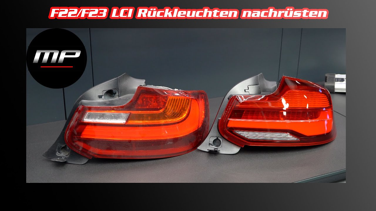 F22/F23 LCI Rückleuchten nachrüsten - Marx Performance