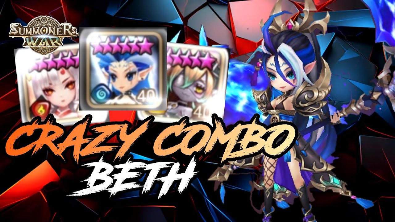 CC TEAM!!! BETH WITH LAYLA & TOMOE COMBO IN RTA WORLD ARENA [Summoners War : Sky Arena]