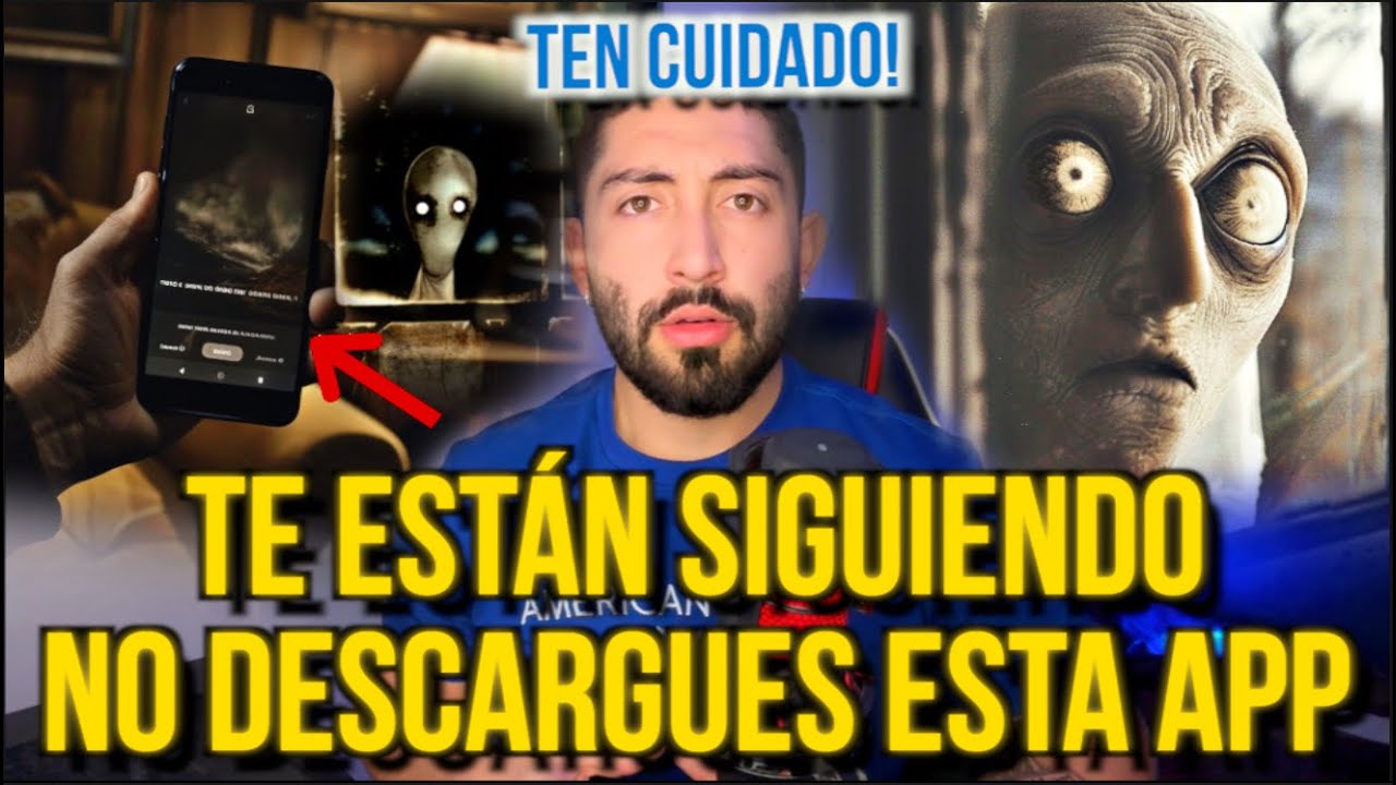 TE ESTÁN SIGUIENDO!: NO DESCARGUES ESTA APP (No es un humano...)
