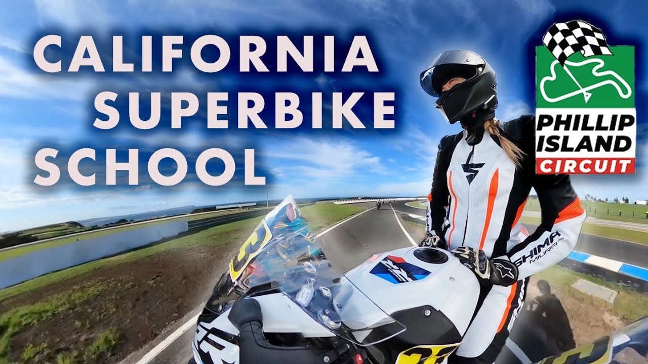 California Superbike School Level 1 - in the rain!! | Amelia2Wheels