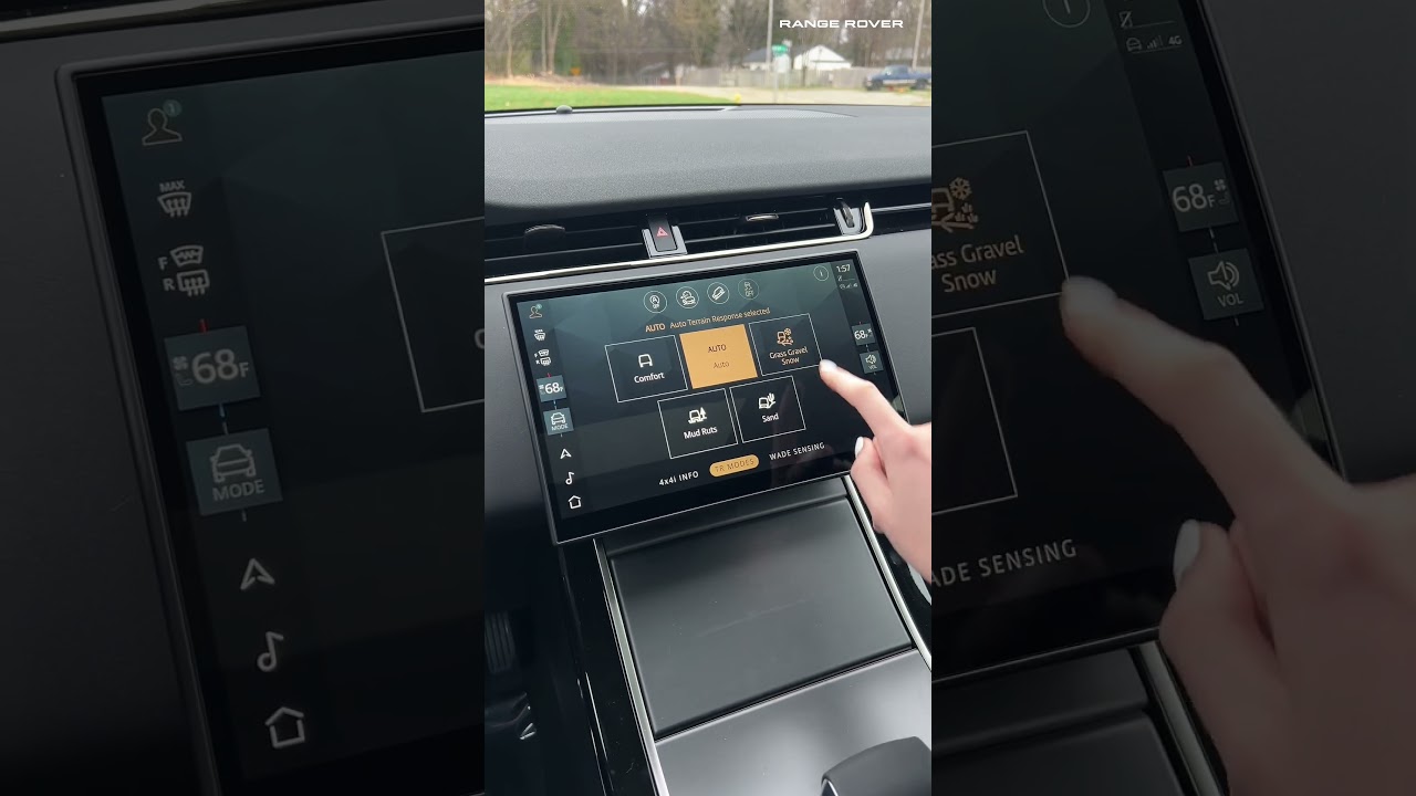 Range Rover Drive Modes #rangerover #landrover #landroverusa #drivemode #offraod #suv