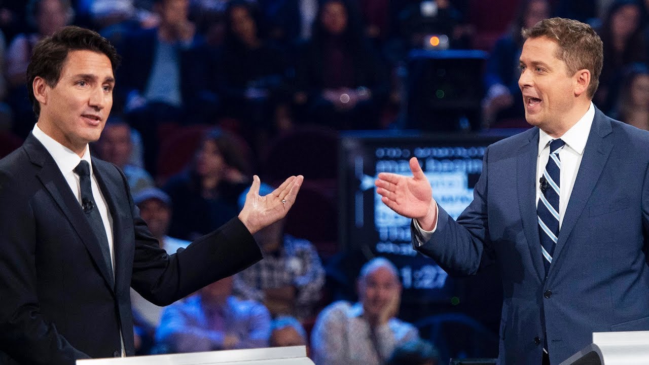 Analyzing body language from the federal leaders' debate