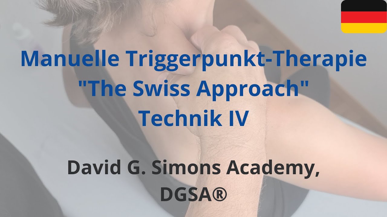 Manuelle Triggerpunkt-Therapie: Technik IV
