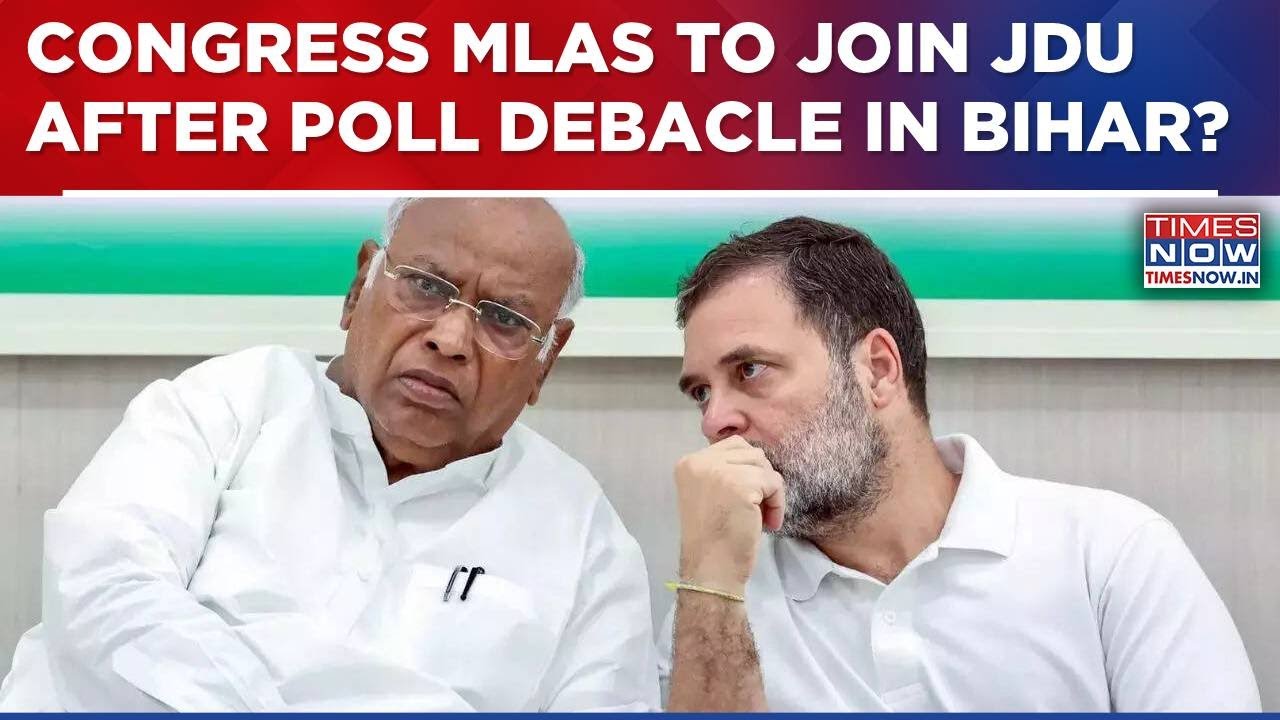 Congress In Big Trouble As MLAs Likely To Quit Party & Join JDU After Poll Debacle In Bihar | WATCH