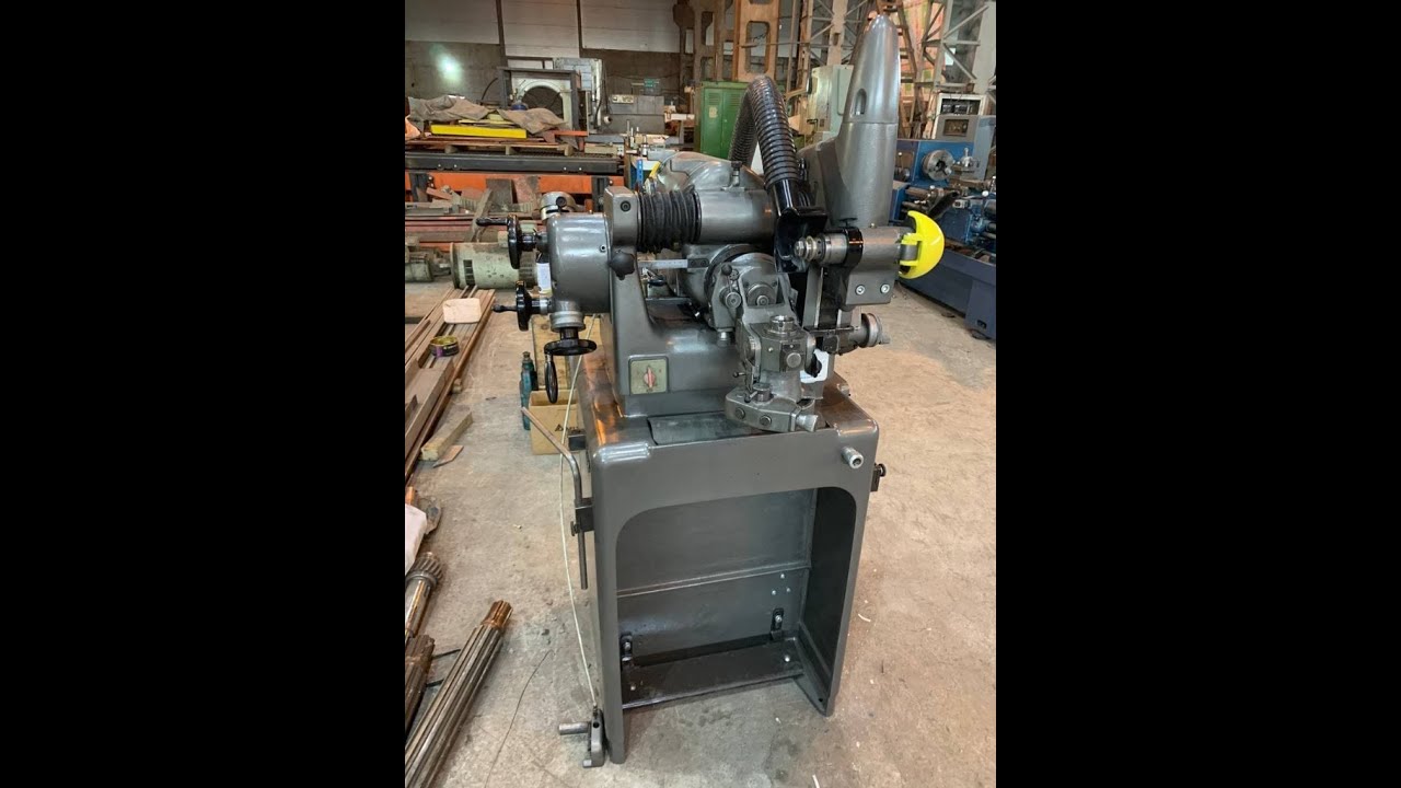 Tool sharpener EWAG WS-11 testing under power