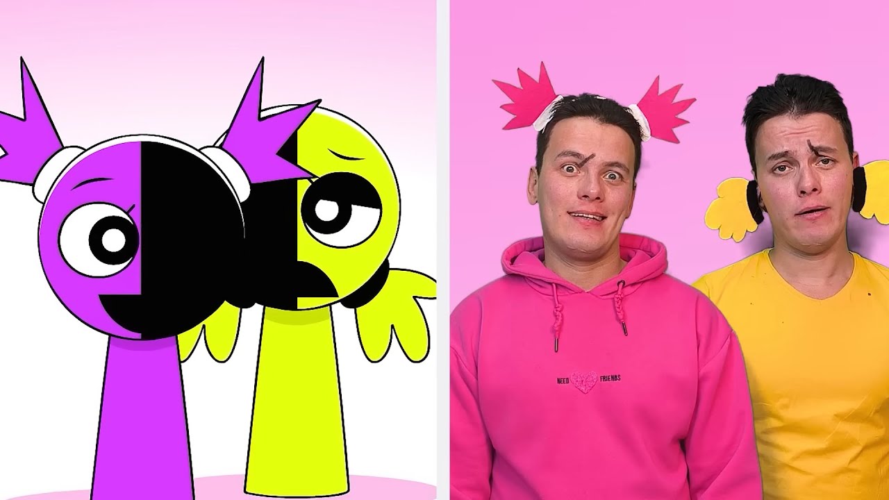 Sprunki 4 Phase 4 KIKI Incredibox in Real life. ❤️ #sprunki #incredibox