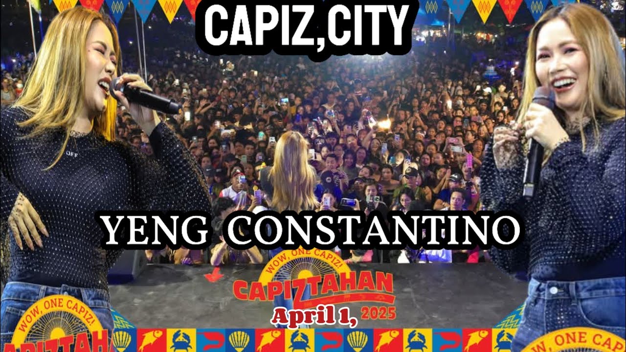 CAPIZTAHAN, YENG CONSTANTINO | Full live concert In Capiz , Wow One CAPIZ | Grabi  Ang Daming Tao 😱