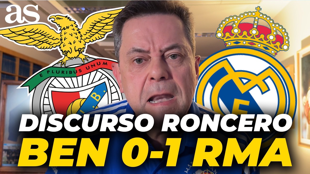 RONCERO, MÁS CONTUNDETE que NADIE por VINICIUS y el RACISMO: escuchen! BENFICA 0-REAL MADRID 1