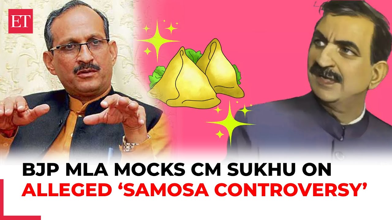 BJP MLA mocks Himachal CM Sukhu&rsquo;s alleged investigation on &lsquo;Samosa&rsquo;; CID calls it a internal matter