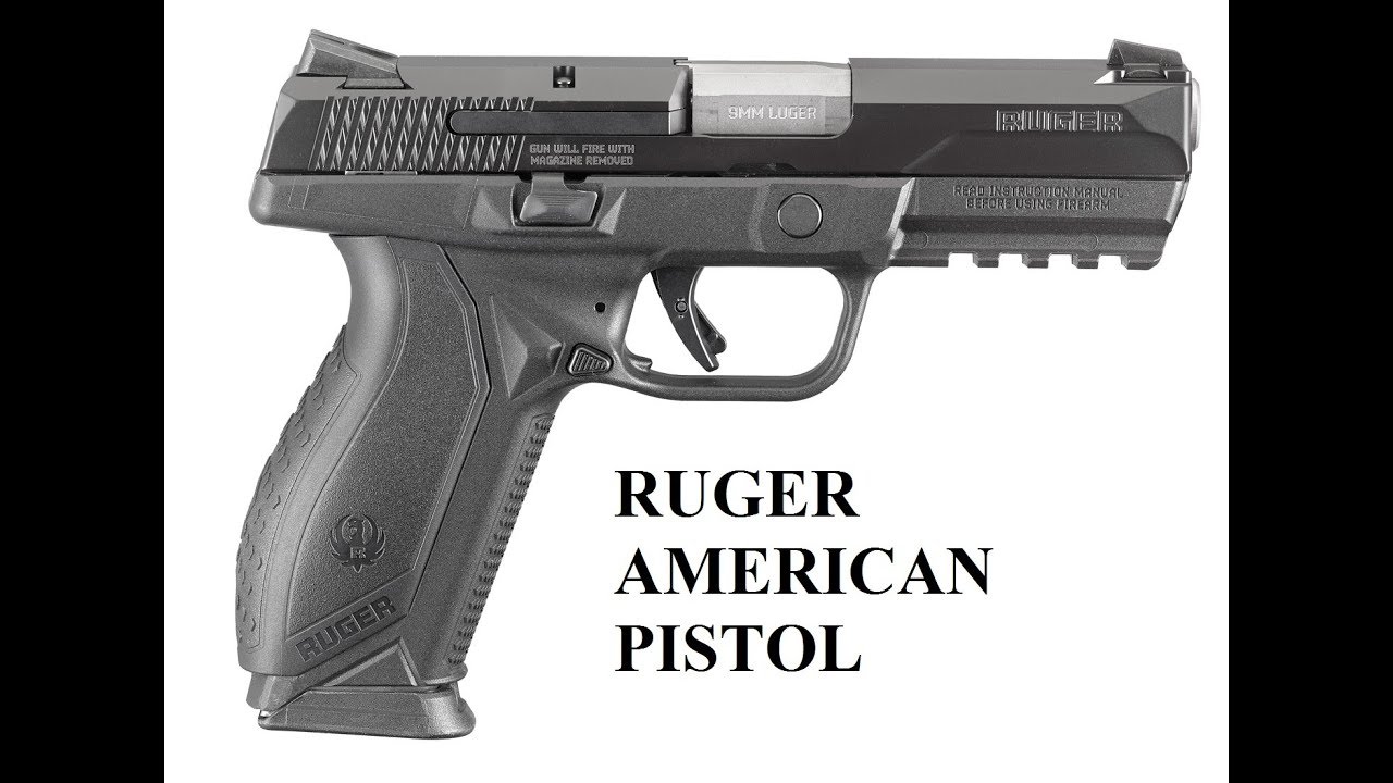 RUGER AMERICAN PISTOL 9х19